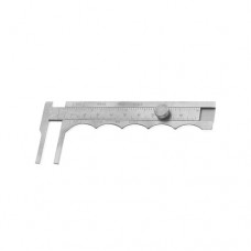 Townley Caliper Graduated in mm and inches Stainless Steel, 11.5 cm - 4 1/2"